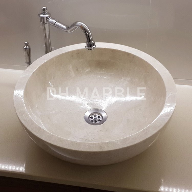 bej-canak-mermer-lavabo